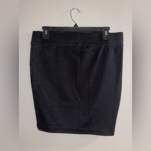 Maurices Black Sequin Mini Skirt - Medium - Picture 3 of 6
